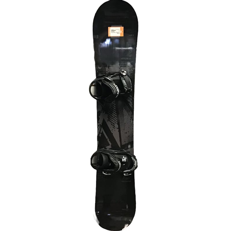 Kauwgom Ontmoedigd zijn zwart New Forge 157cm W/ Bindings Snowboard Men//ss Snowboard Combo