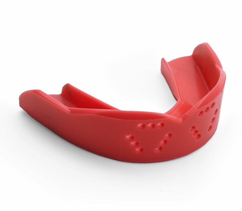 New Sisu 3D YTH RED Mouthguard Mouthguards