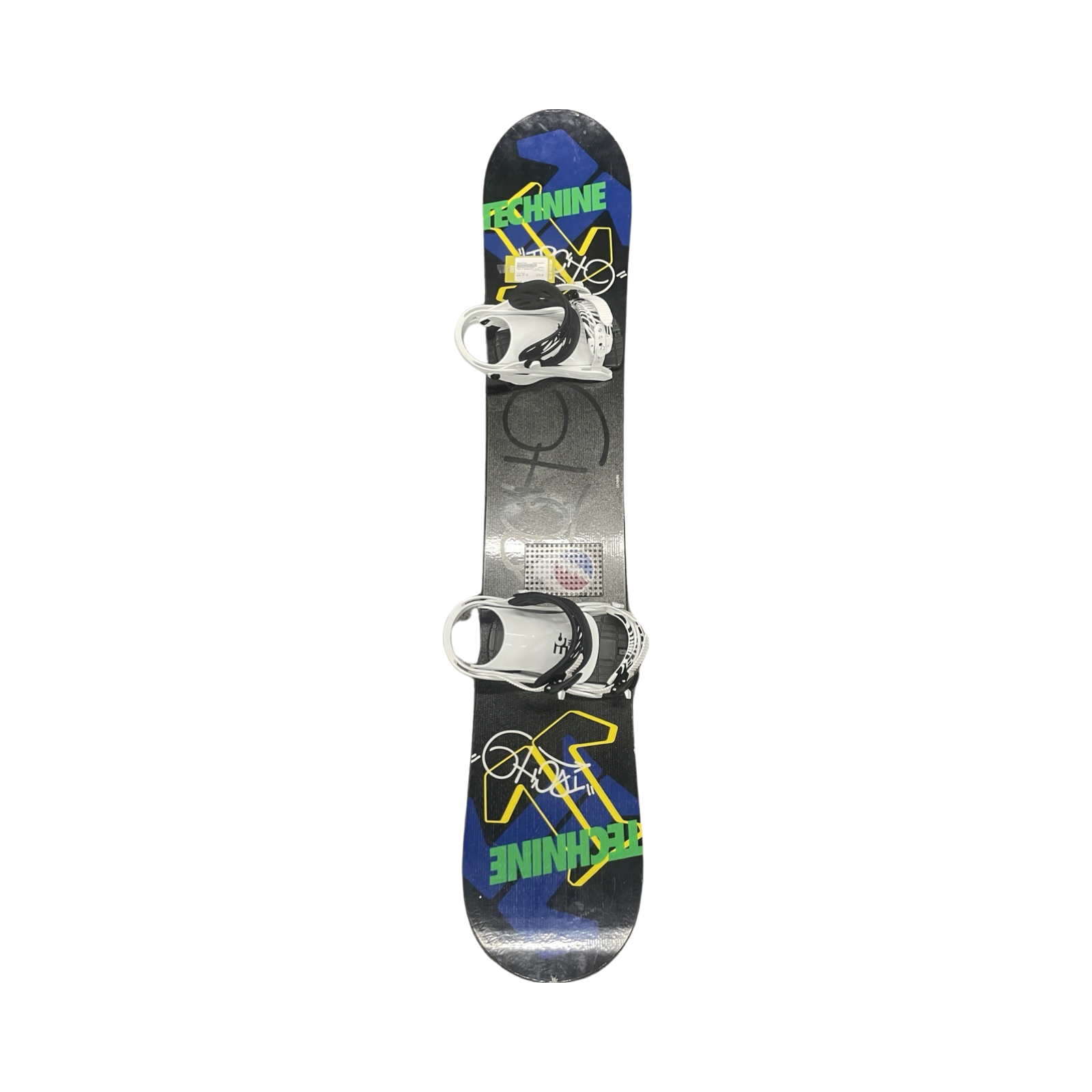 Used TECHNINE 157 cm Men's Snowboard Combo