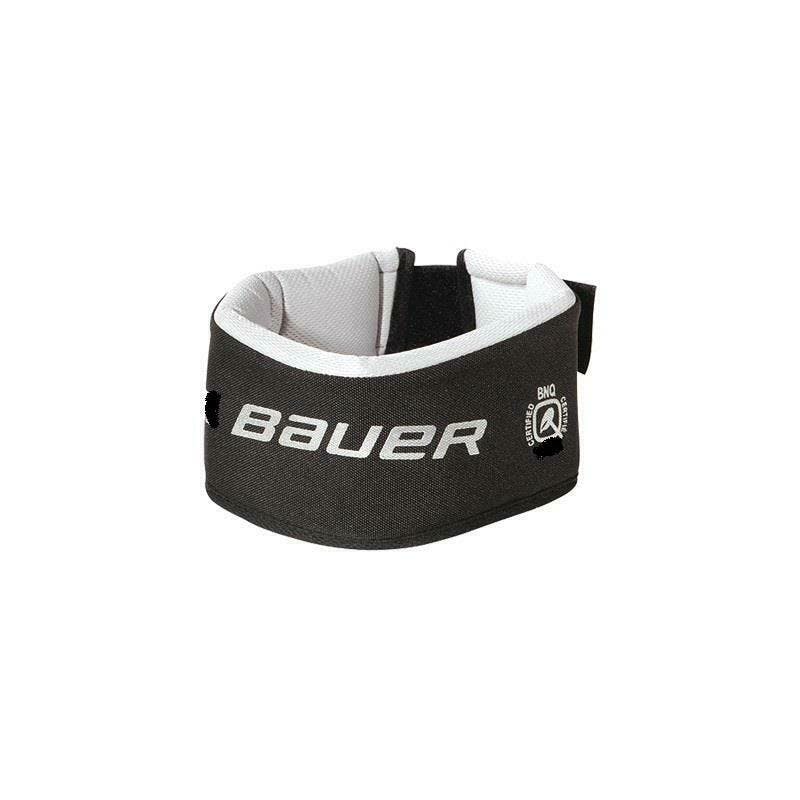 Bauer Hockey Neck Throat Guard N7, Red, (L-XL) 13.5-17 inches