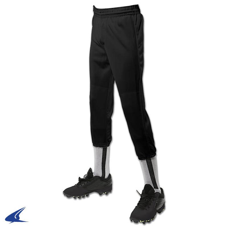 Baseball/Softball Pull Up Pants w/Pinstripes