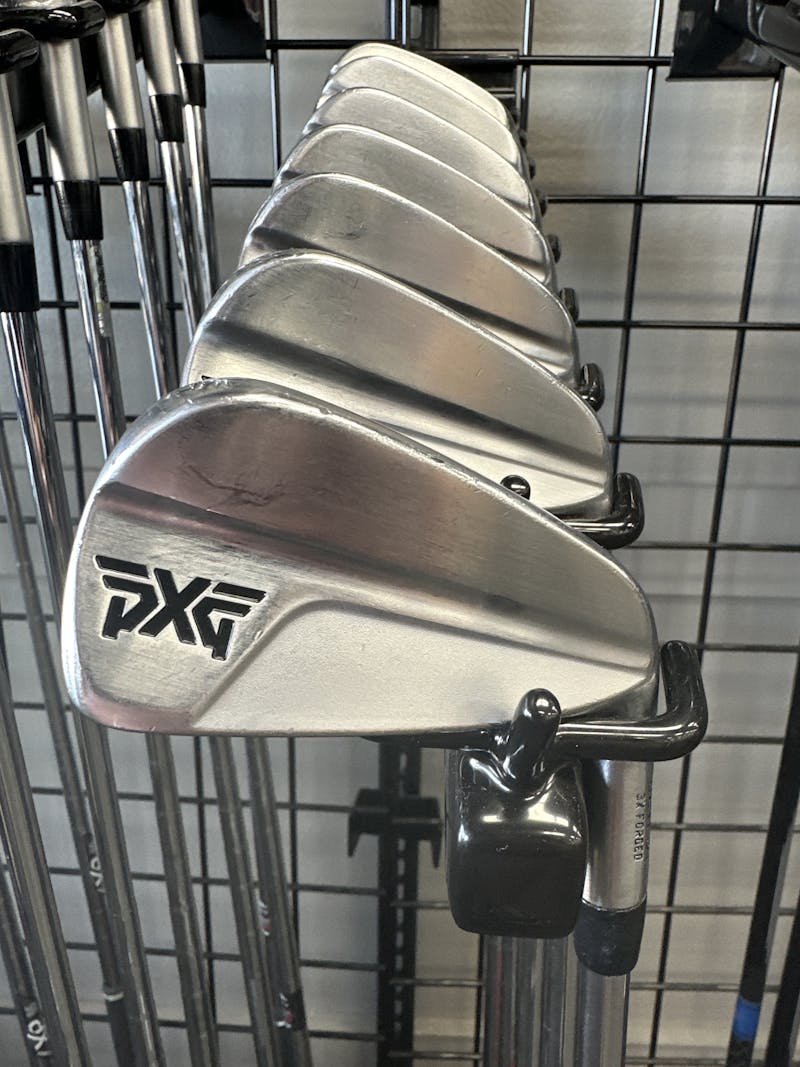 Used PXG 0211 ST 4I-PW Stiff Flex Steel Shaft Iron Sets