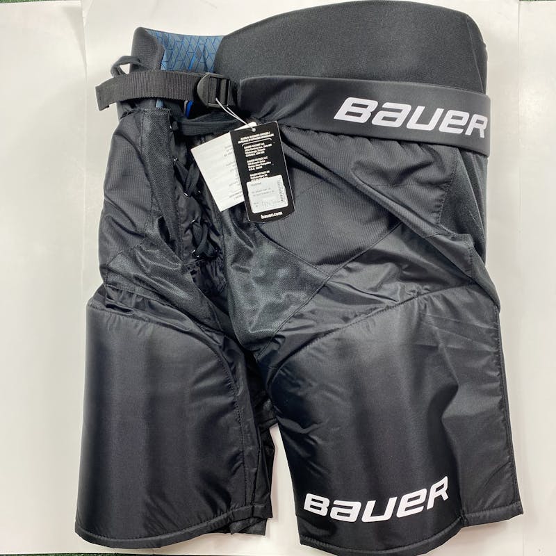 New BAUER X HOCKEY PANTS JUNIOR LARGE BLACK Ice Hockey / Pants