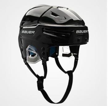 New BAUER 4500 LARGE BLACK Ice Hockey / Helmet Combo