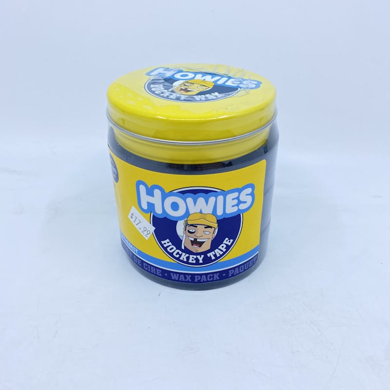 Howies Hockey Wax and Roll of Howies Hockey Tape Black 