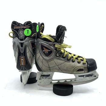 Used Easton EQ 5 Senior 9 D - R Regular Ice Hockey Skates Ice Hockey Skates