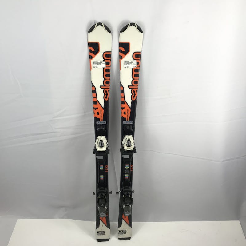 Ahorro En cantidad Objetivo Used Salomon ENDURO JR 120 cm Downhill Ski / Boys Combo Downhill Ski / Boys  Combo