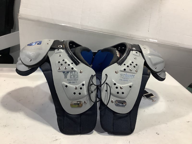 Used Schutt Y FLEX SM Football Shoulder Pads Football Shoulder Pads