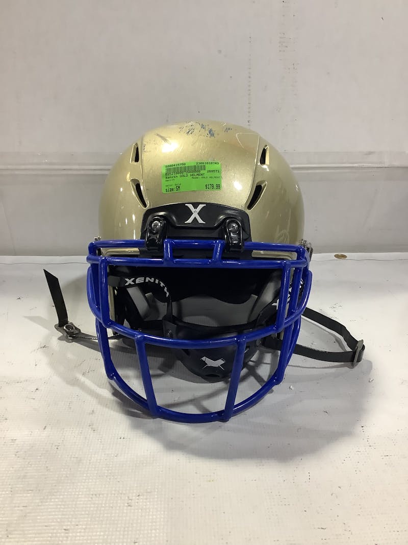 Used Xenith GOLD HELMENT SM Football Helmets Football Helmets