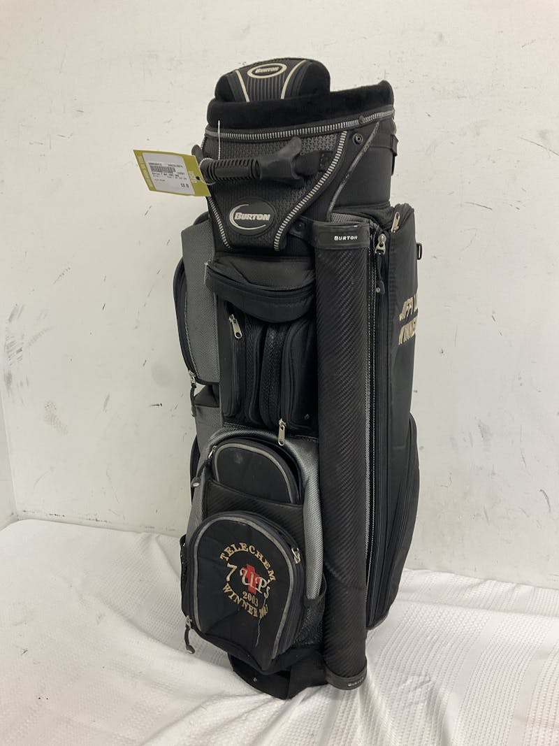 Used Burton 7 WAY CART BAG Golf Cart Bags