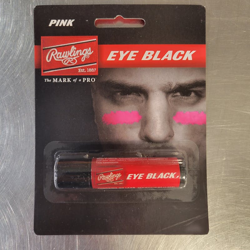 Used Rawlings Baseball And Softball Eye Black Pink