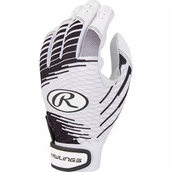 Rawlings Workhorse Senior Compression Strap Baseball Batting Gloves