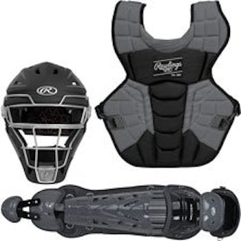 Evoshield Pro-SRZ Adult 16+ Baseball Catchers Gear Set - Red