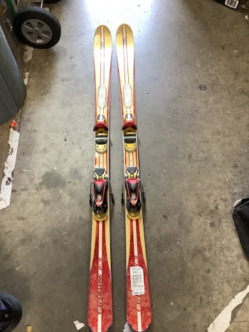 Used Dynastar EXCLUSIVE EDEN 158 cm Women's Downhill Ski Combo