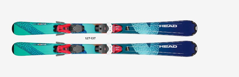 New HEAD MONSTER JR SKI 127CM