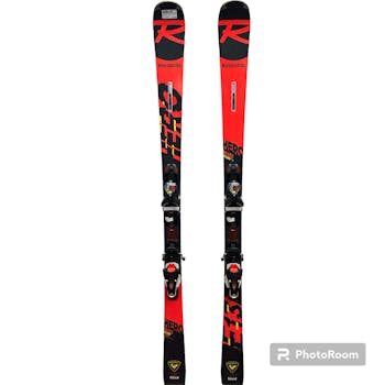 Used Rossignol HERO ELITE PLUS 167 cm Adult 12.0 Men's Downhill Ski Combo