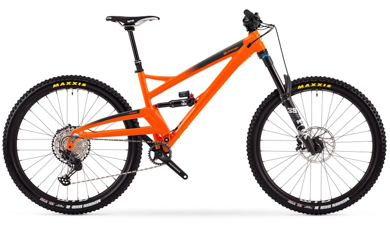 Mens orange 2025 mountain bike