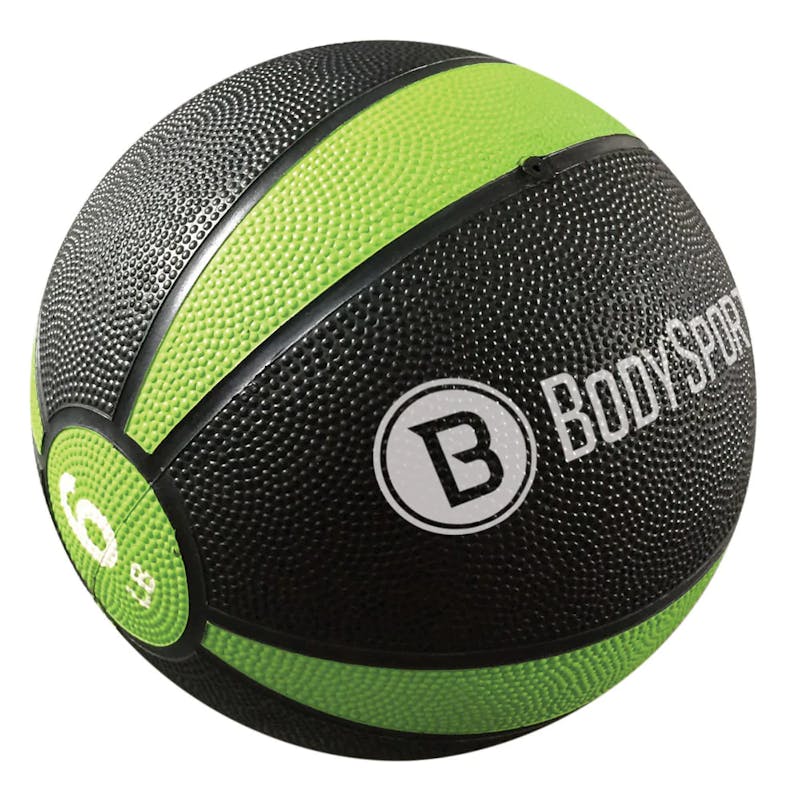 New BODY SPORT 6LB MED BALL Exercise and Fitness - Open
