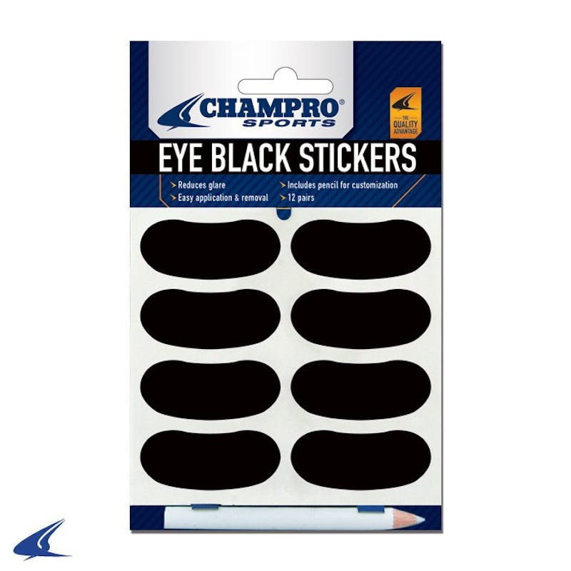 New CHAMPRO EYE BLACK STICKERS A032
