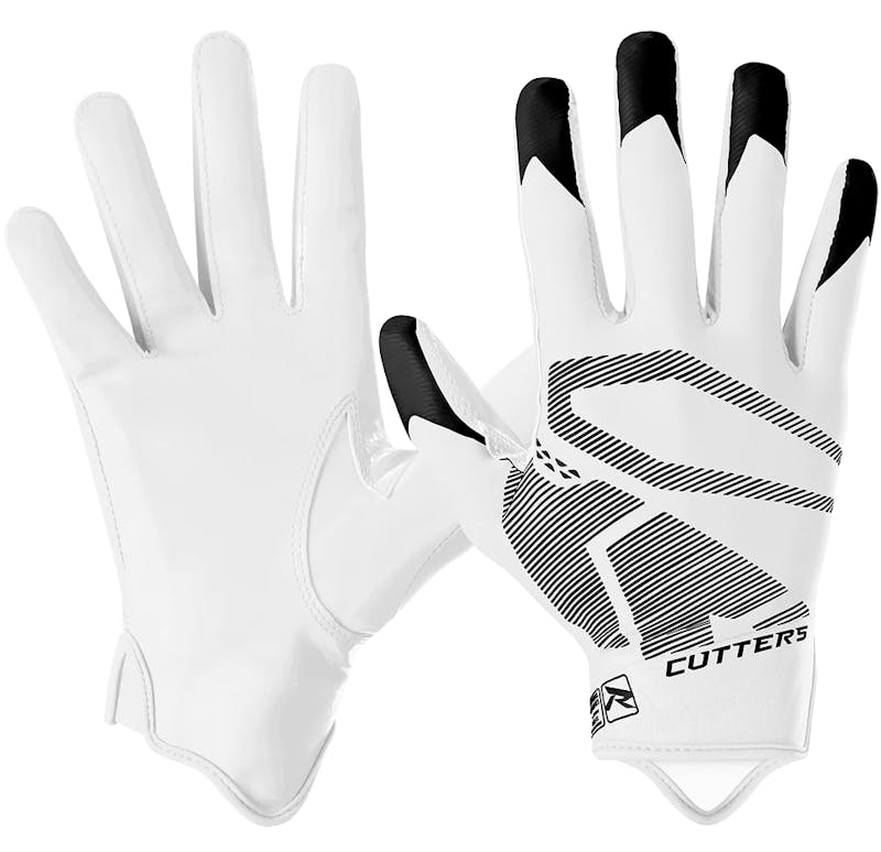 Cutters Rev 5.0 Receiver Gloves, Black / M