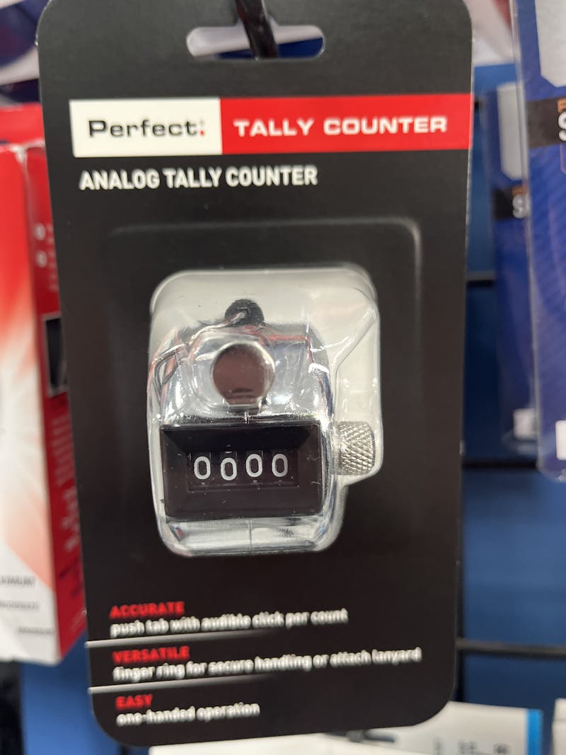 New Perfect tally counter analog