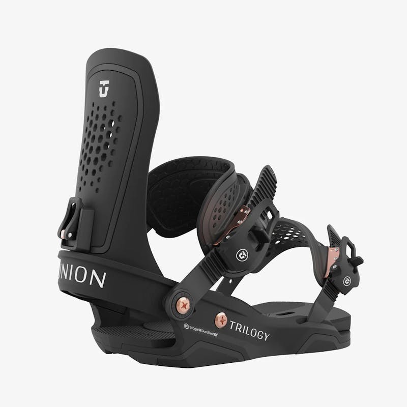 New UNION 24 TRILOGY BLACK MD Women's Snowboard Bindings