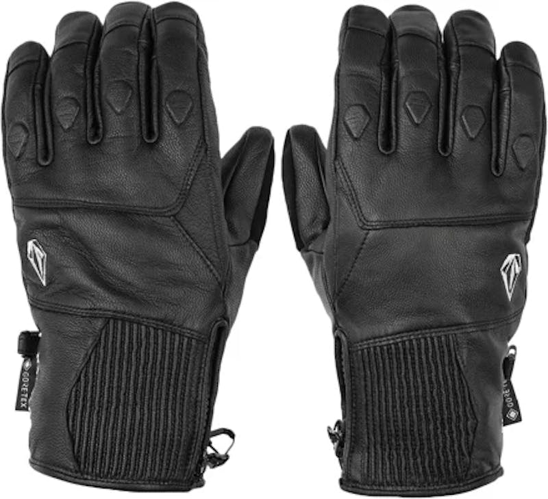 New VOLCOM SERVICE GORE TEX GLOVES BLACK LG Winter Gloves