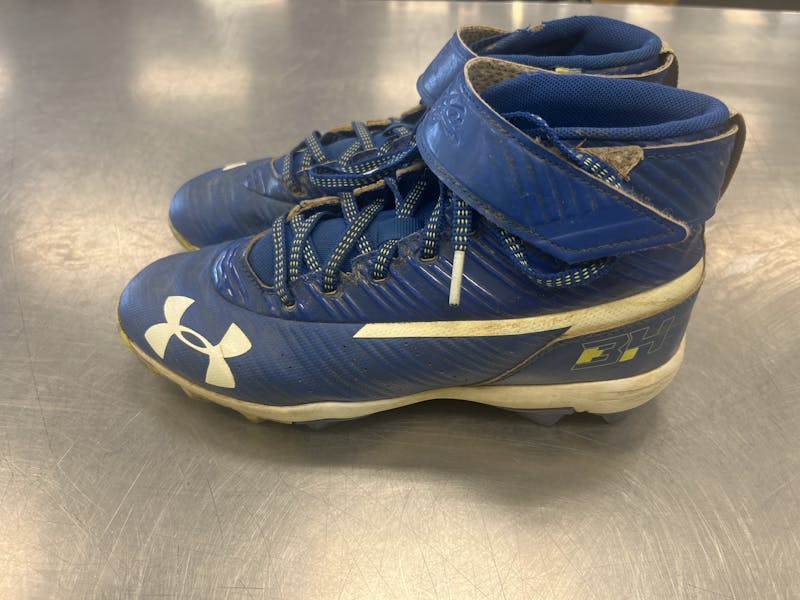 Under armour Blue Youth Baseball & Softball Shoes & Cleats for sale