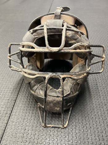 Antique Catchers Mask and Rawlings Helmet Vintage Baseball 