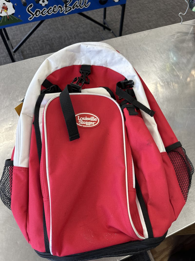 Used Louisville Slugger Backpack Baseball And Softball Equipment Bags
