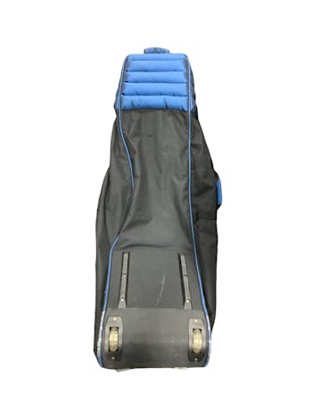 Used Bag Boy BLU/BLK TRAVEL BAG Soft Case Wheeled Golf Travel Bags