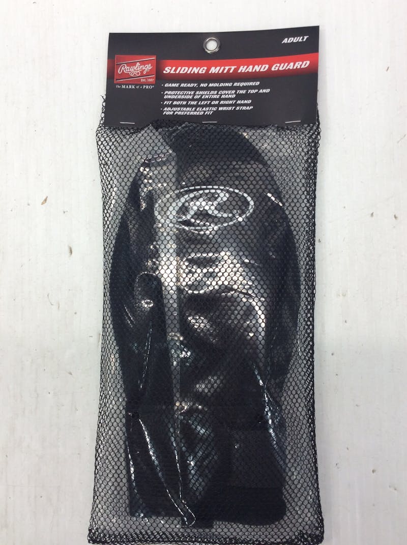 Rawlings Baseball/Softball Sliding Mitt Hand Guard - Adult - Black