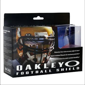 anspore erotisk Agent New Oakley Football Visor Eye Shield Clear performance optics  scratch-resistant anti-fog protection new in the box