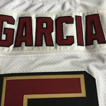 Used Reebok 49ERS Football Jersey, Garcia, Authentic, 2X