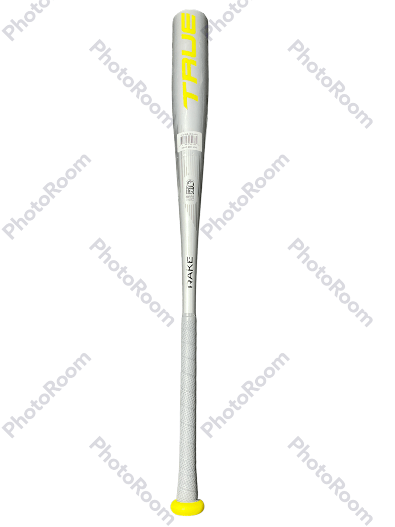 True Rake USSSA Baseball bat 33-inch 25-ounce drop-8 big 2-3/4" diameter hybrid composite handle wrapper