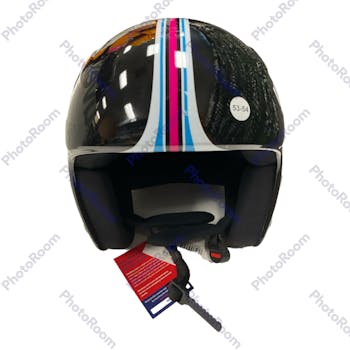UVEX Race+ Ski Race Helmet FIS-Certified Black with center stripe 