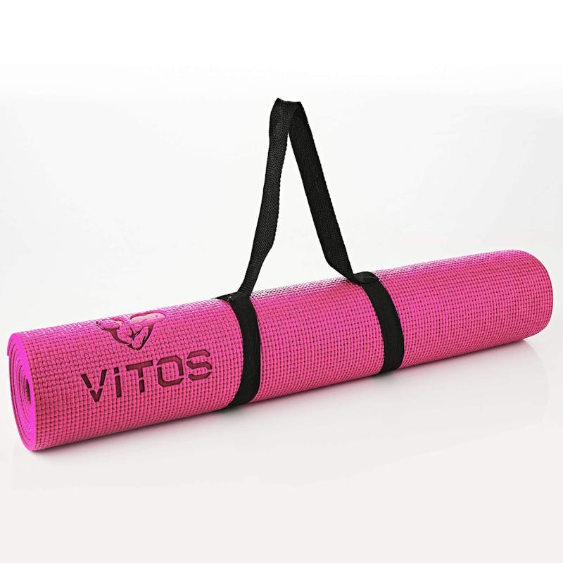 New YOGA MAT PVC 5MM PINK Exercise & Fitness / Yoga