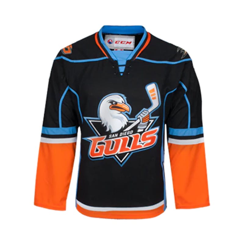 Whoops! EA Sports leaks San Diego Gulls jerseys in new NHL 16 video - The  Hockey News