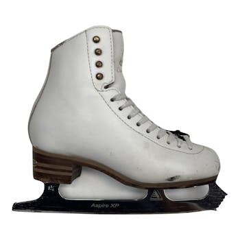 Riedell 110 Opal / Womens Beginnner Figure Ice Skates / Color: White /  Size: 7