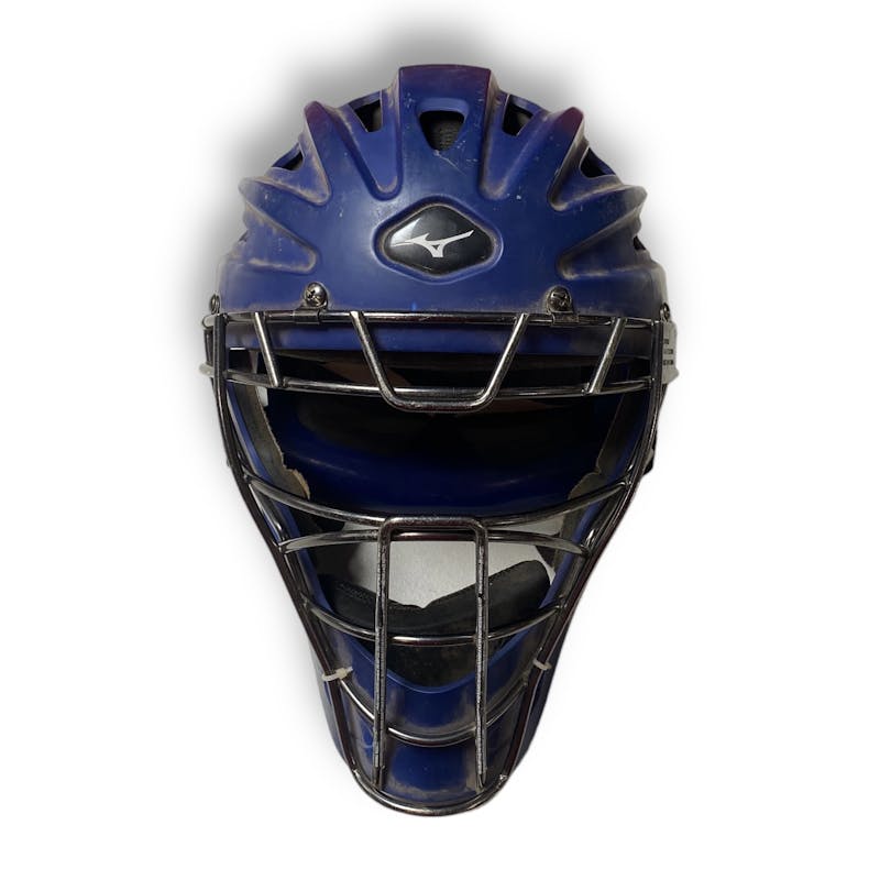 Mizuno Women&s Samurai Fastpitch Catcher&s Helmet Royal