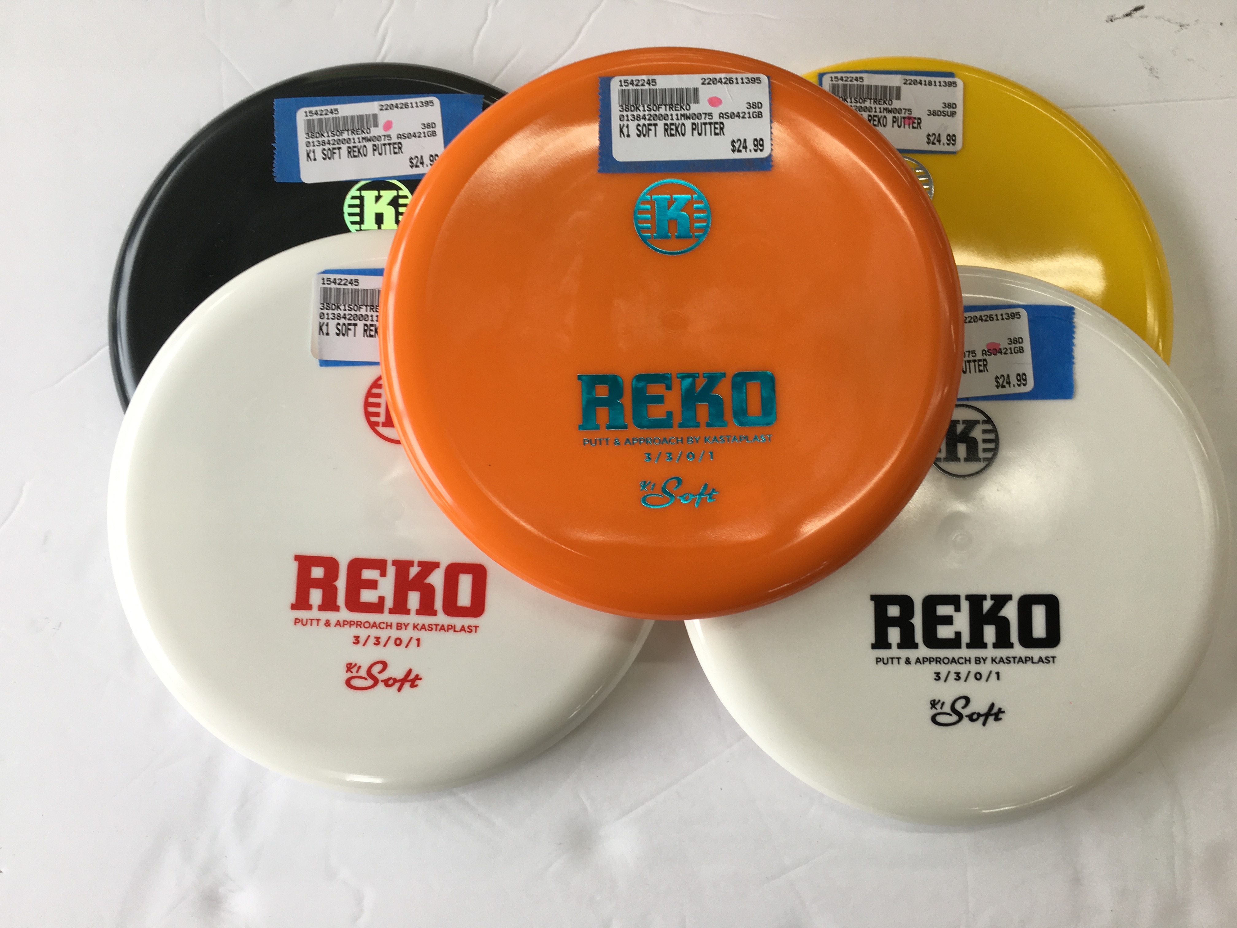New K1 SOFT REKO PUTTER Disc Golf Putters