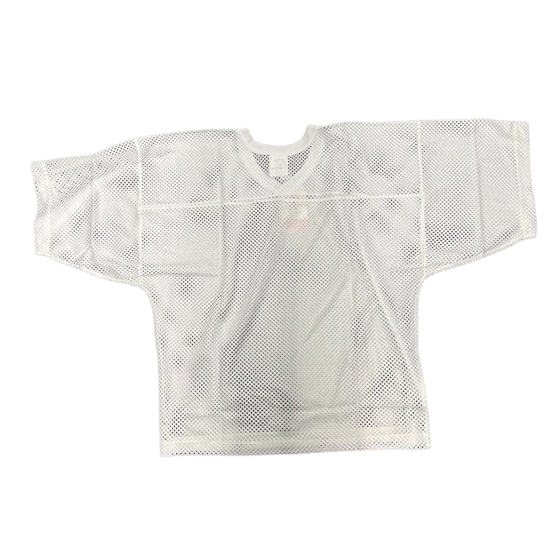 XL Football Jersey Mesh White