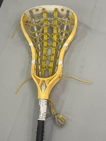 Harrow Women&s P7 Strung Lacrosse Head Yellow