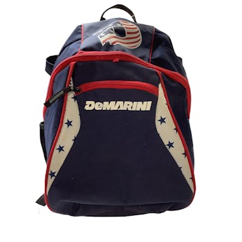 Demarini voodoo rebirth clearance backpack red white blue