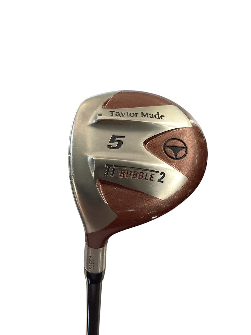 Used Taylormade TI BUBBLE 2 5 Wood Stiff Flex Graphite Shaft