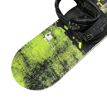 Used Burton ANDY WARHOL 154 cm Men's Snowboard Combo