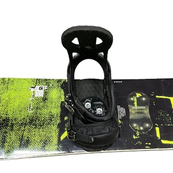 Used Burton ANDY WARHOL 154 cm Men's Snowboard Combo