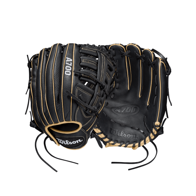 Wilson 350 Series 12.5 Baseball Glove - Black/Red