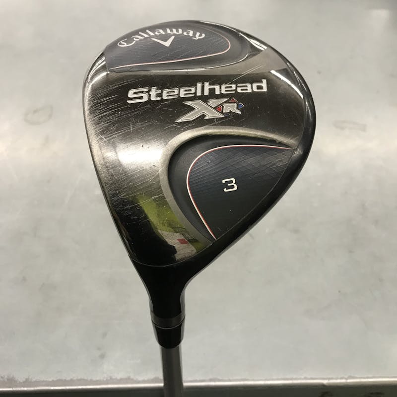 Used Callaway STEELHEAD XR 3 Wood Regular Flex Graphite Shaft Fairway Woods