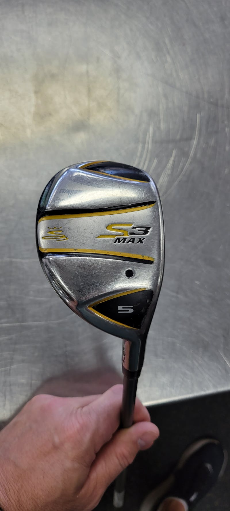 Used Cobra S3 MAX 5 Hybrid Senior Flex Graphite Shaft Hybrid Clubs